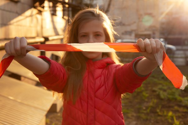 Rubalise danger rouge et blanc : signalisation incontournable !