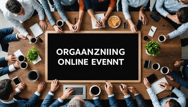 Organiser un événement d'entreprise en ligne : guide pratique